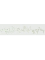 Premier Glitter Fern Leaf Garland White 1.8m
