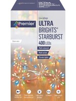 Premier Starburst String lights Multi Colour 400 LED Multi Action