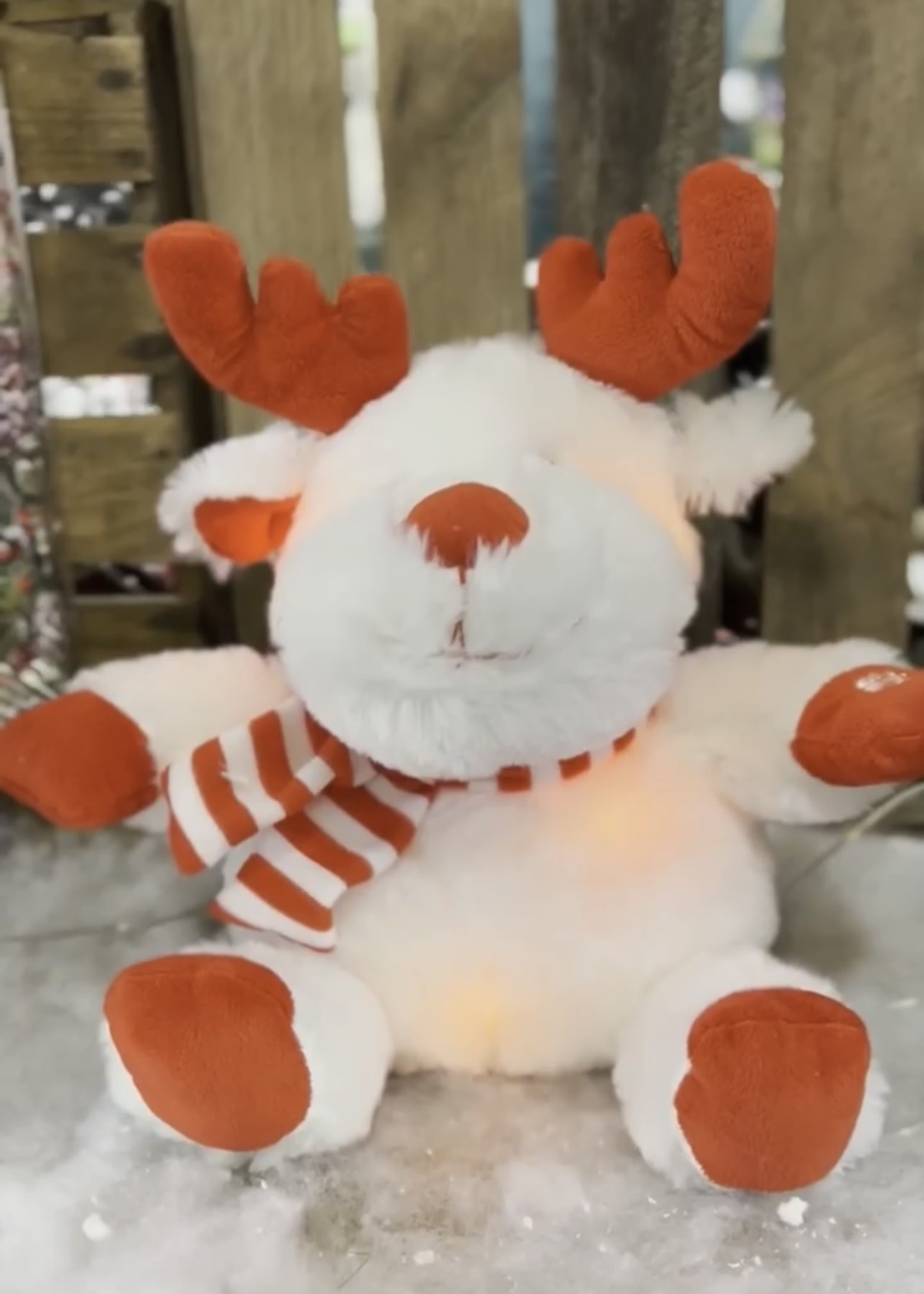 Plush fabric Deer with Music and LEDs