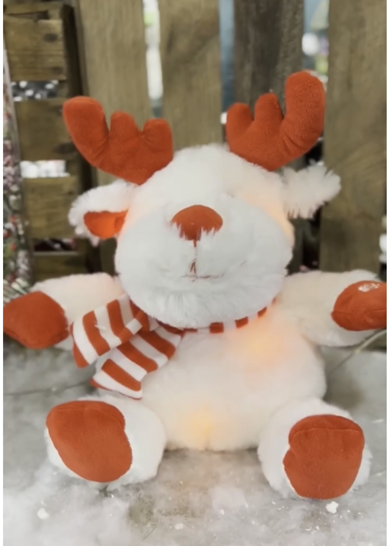 Plush fabric Deer with Music and LEDs