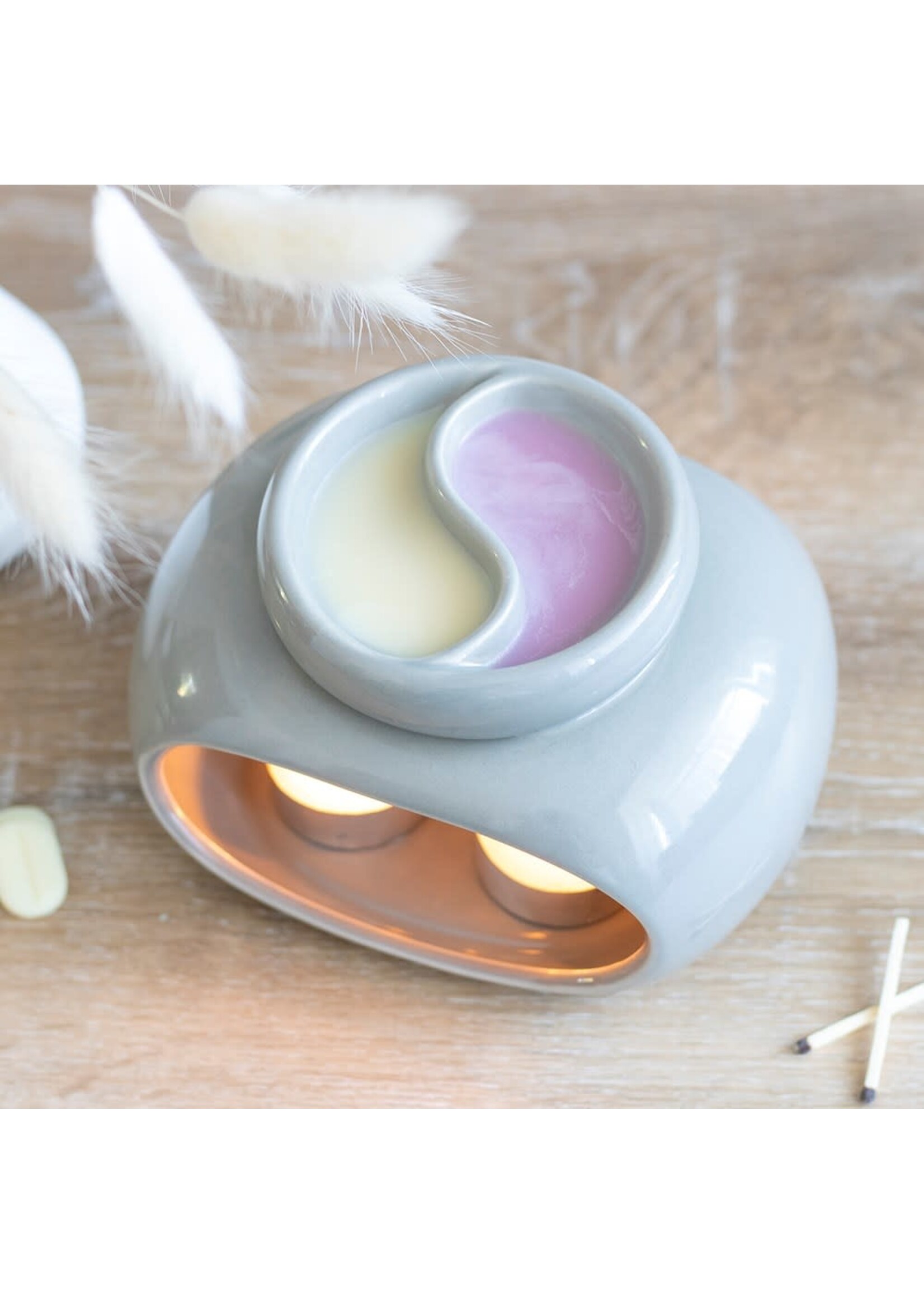 Something Different Grey Double Oil Burner