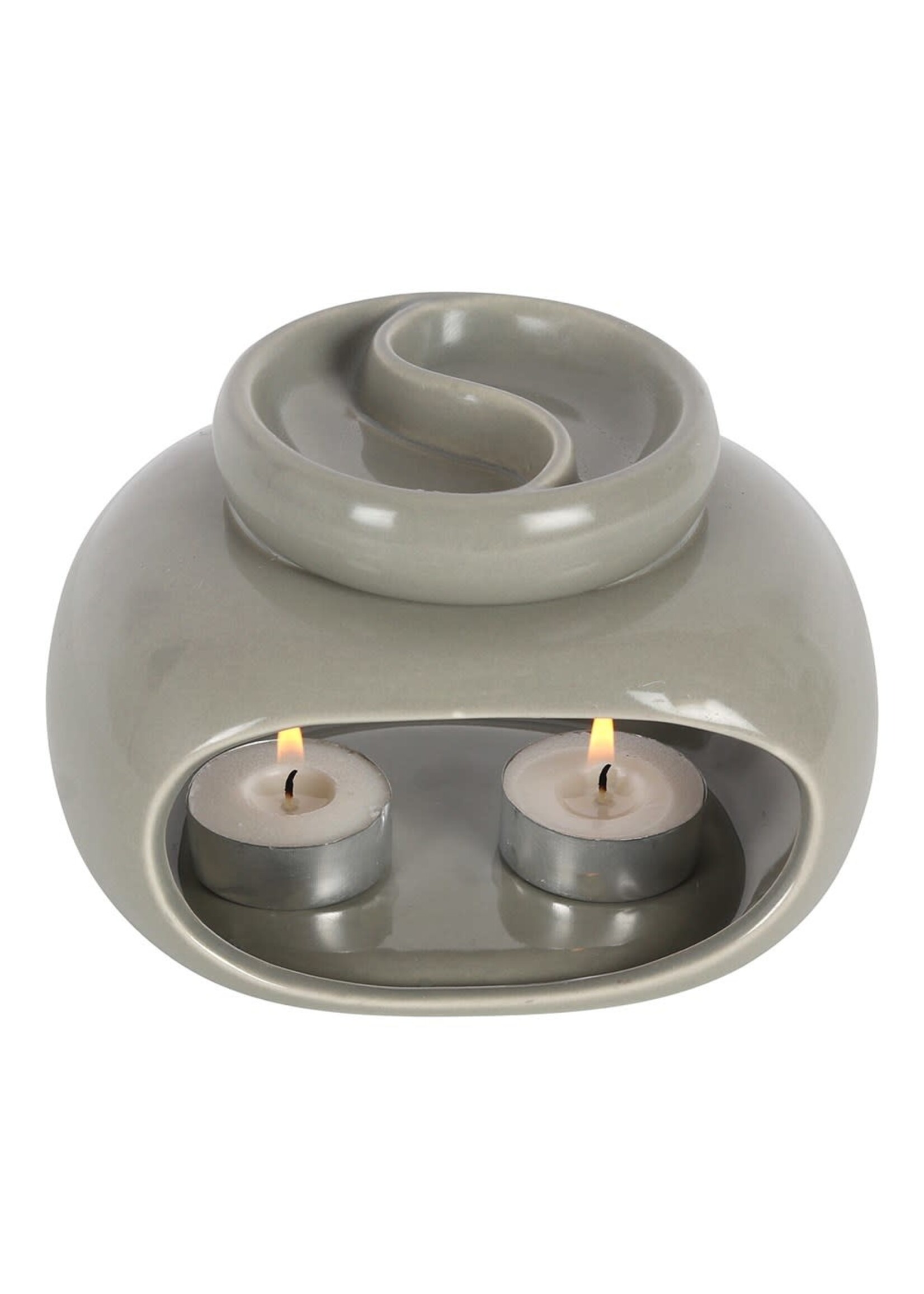 Something Different Grey Double Oil Burner