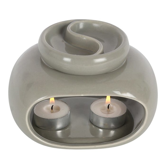 Something Different Grey Double Oil Burner