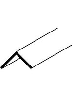 Easyfix Equal Plastic Angle Black (W)12.5mm (L)2.44m