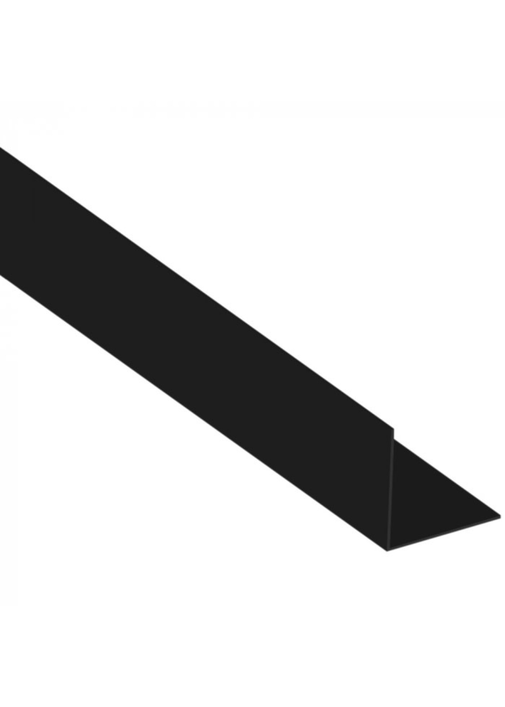 Easyfix Equal Plastic Angle Black (W)25mm (L)2.44m