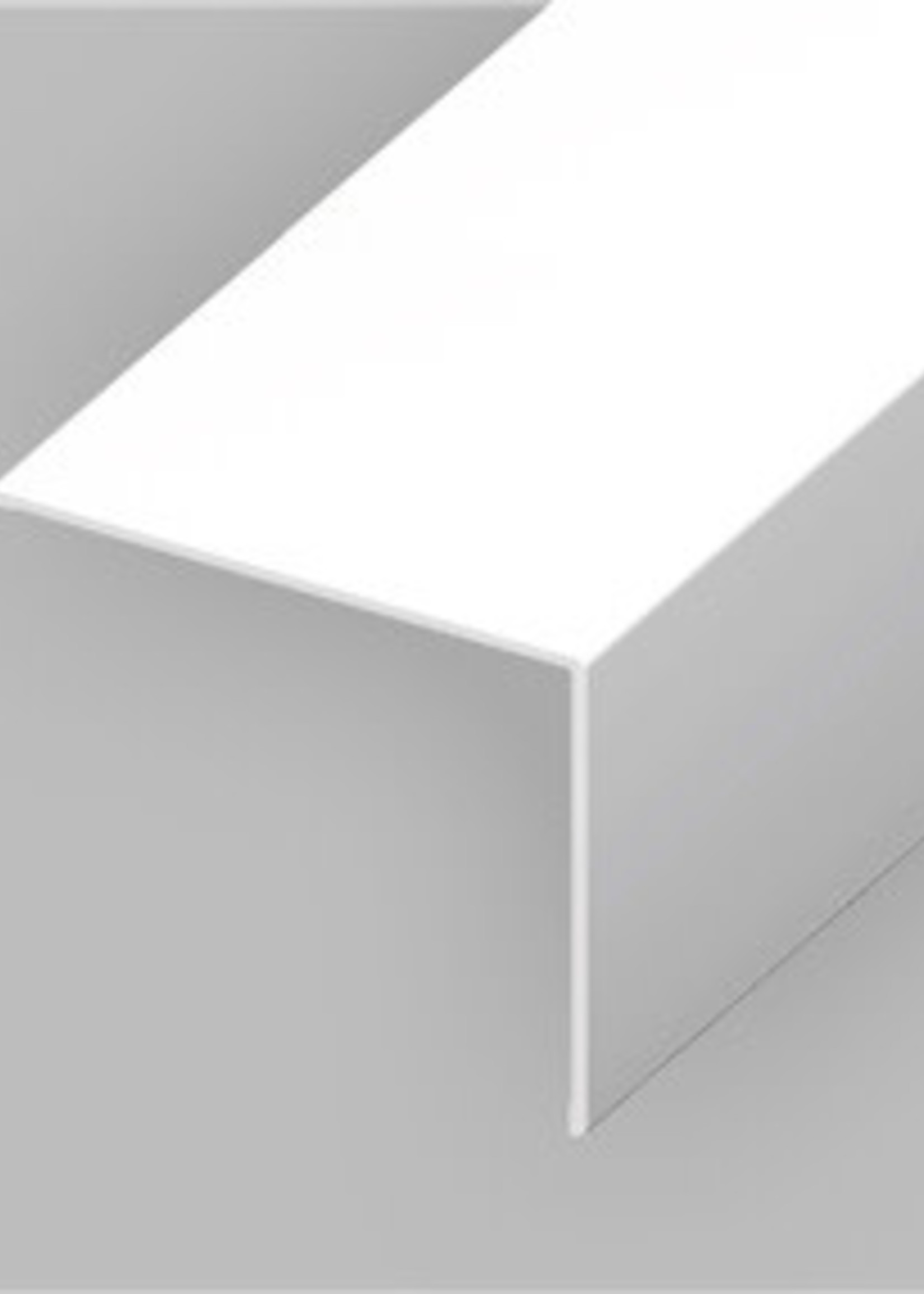 Easyfix Equal Plastic Angle White (W)38mm (L)2.44m