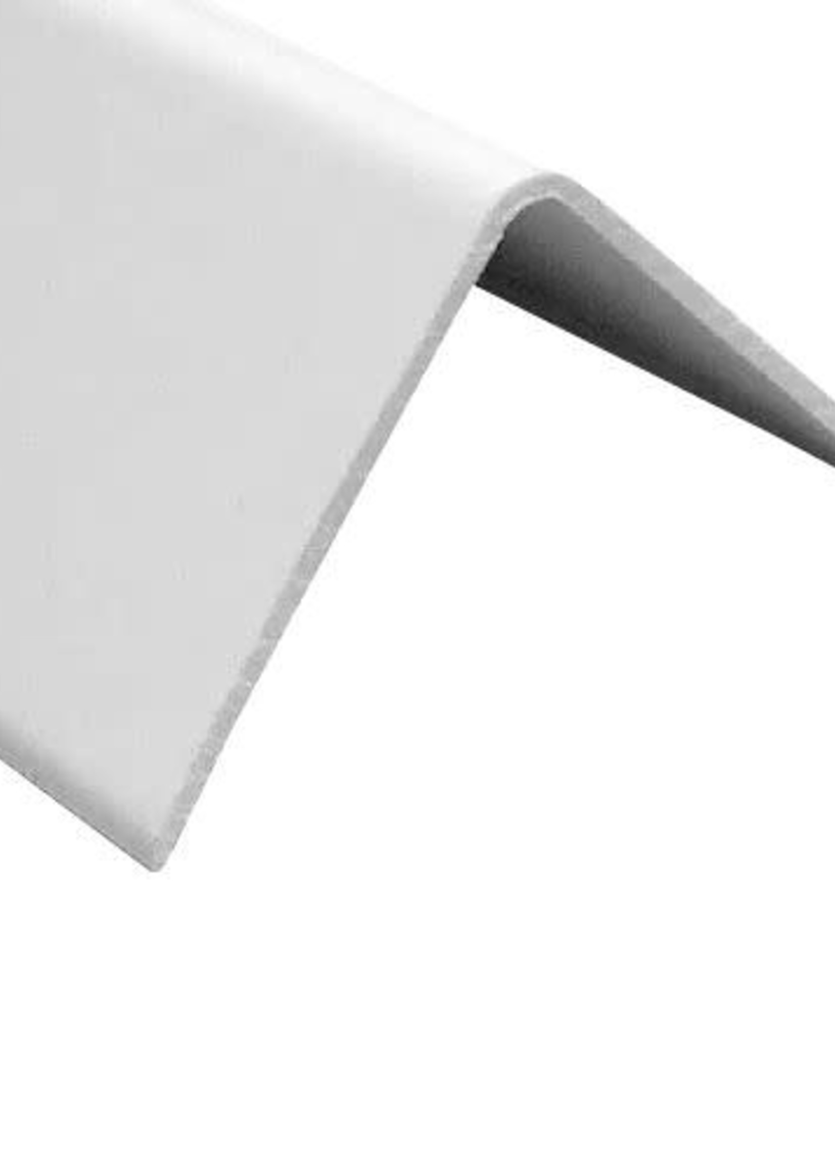 Easyfix External Plastic Angle White (W)18mm (L) 2.44m