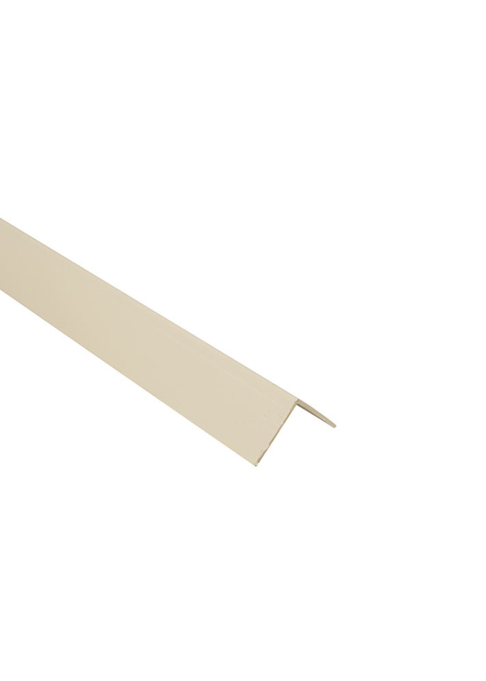 Easyfix Equal Plastic Angle Vanilla (W)12.5mm (L)2.44m