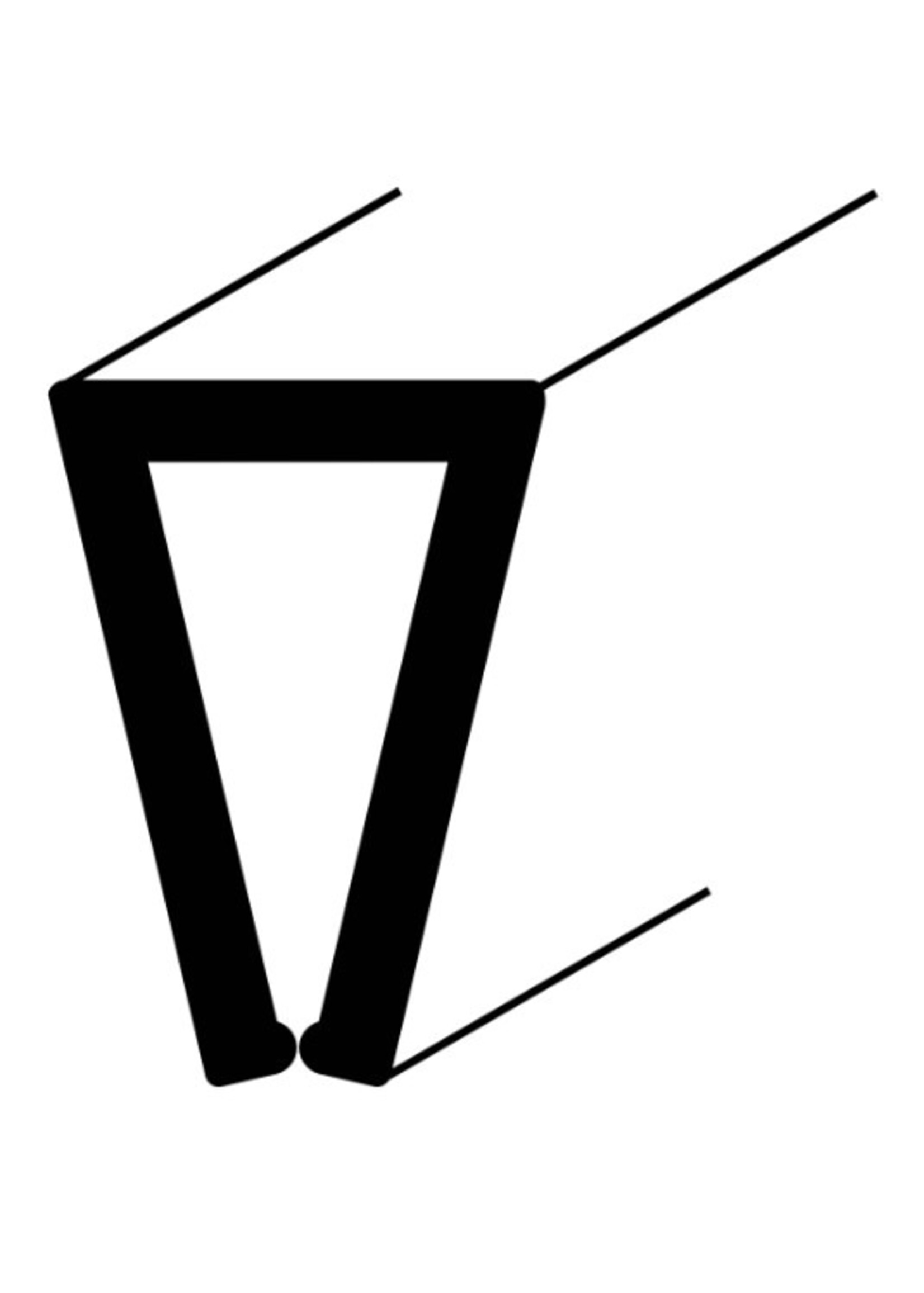 Plastic Flat Binder Bar  (W)4mm (L)2.44m