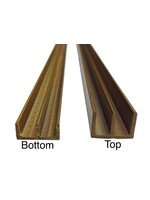 Easyfix Double Track Bottom Teak 6mm x 1.83m  *CLEARANCE*