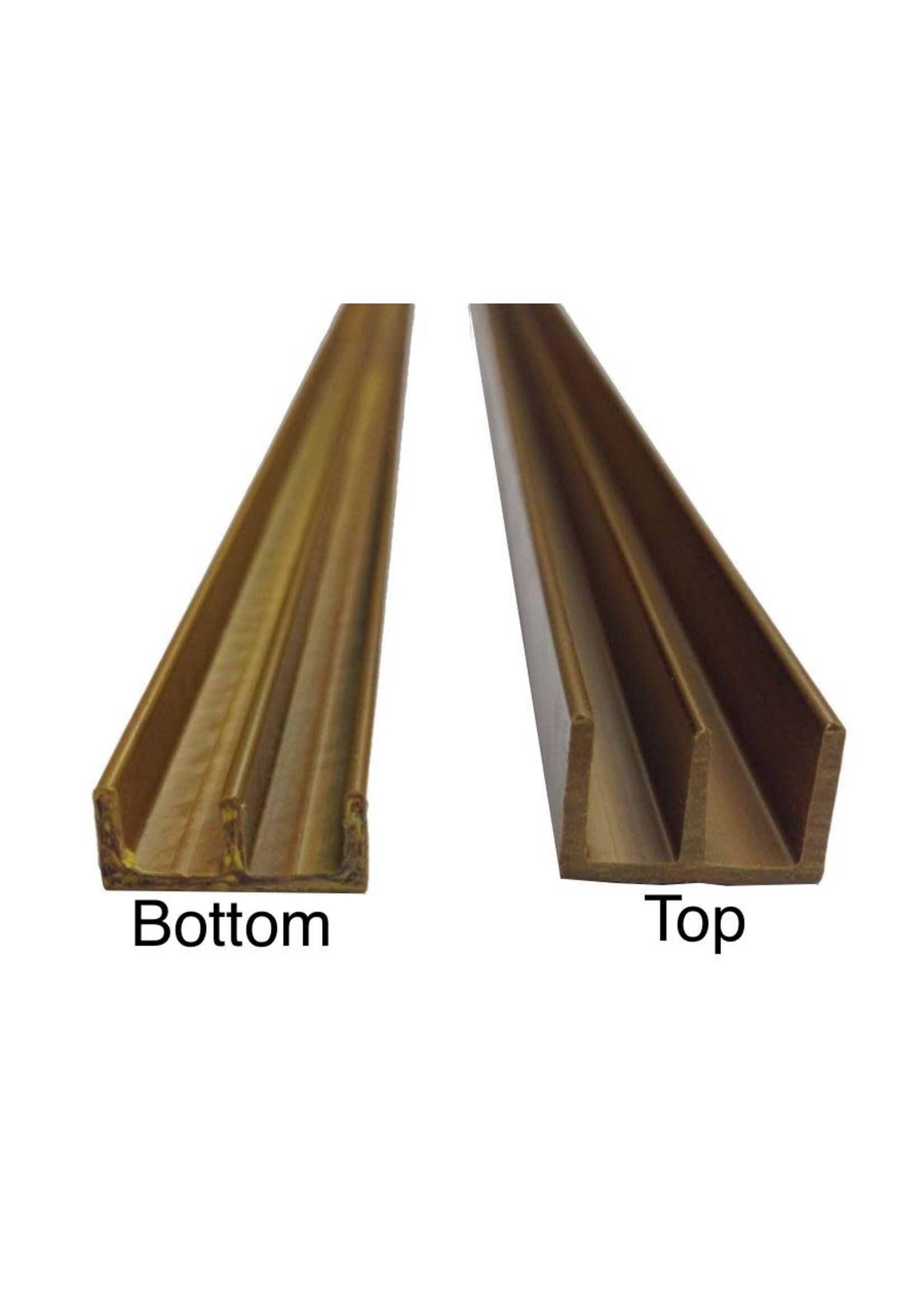 Easyfix Double Track Bottom Teak 6mm x 1.83m  *CLEARANCE*