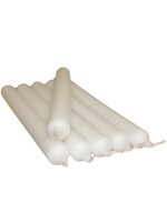 Ancient Wisdom White Dinner Candle 1x 8 Hours