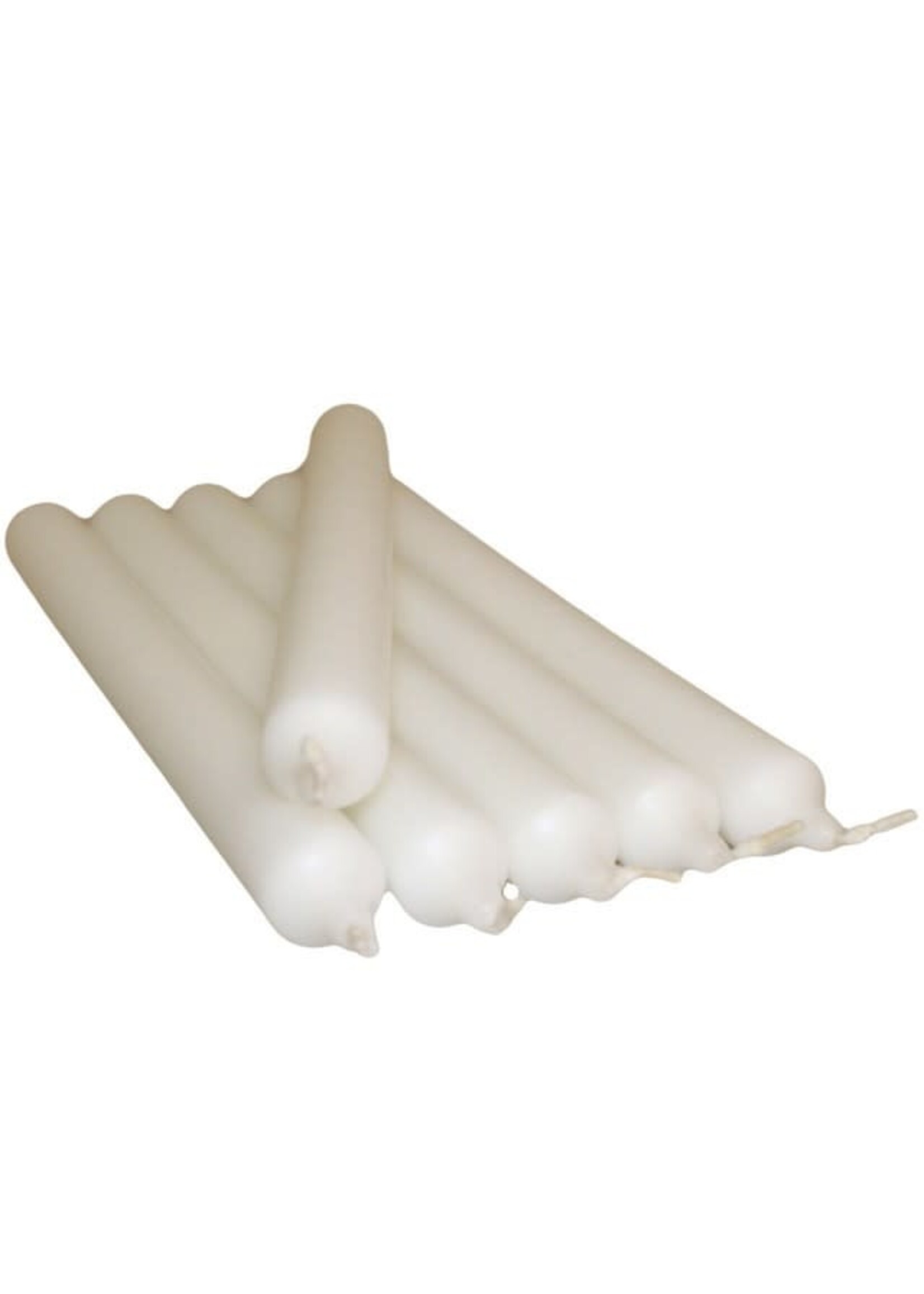 Ancient Wisdom White Dinner Candle 1x 8 Hours