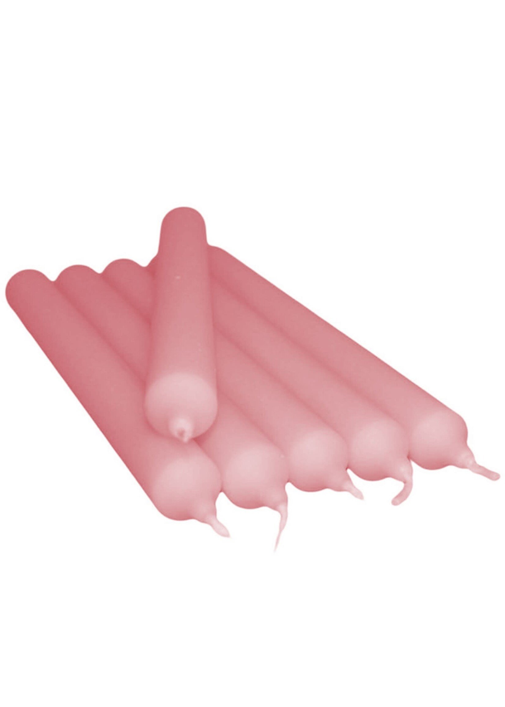 Ancient Wisdom Pink Dinner Candle 1x 8 Hours