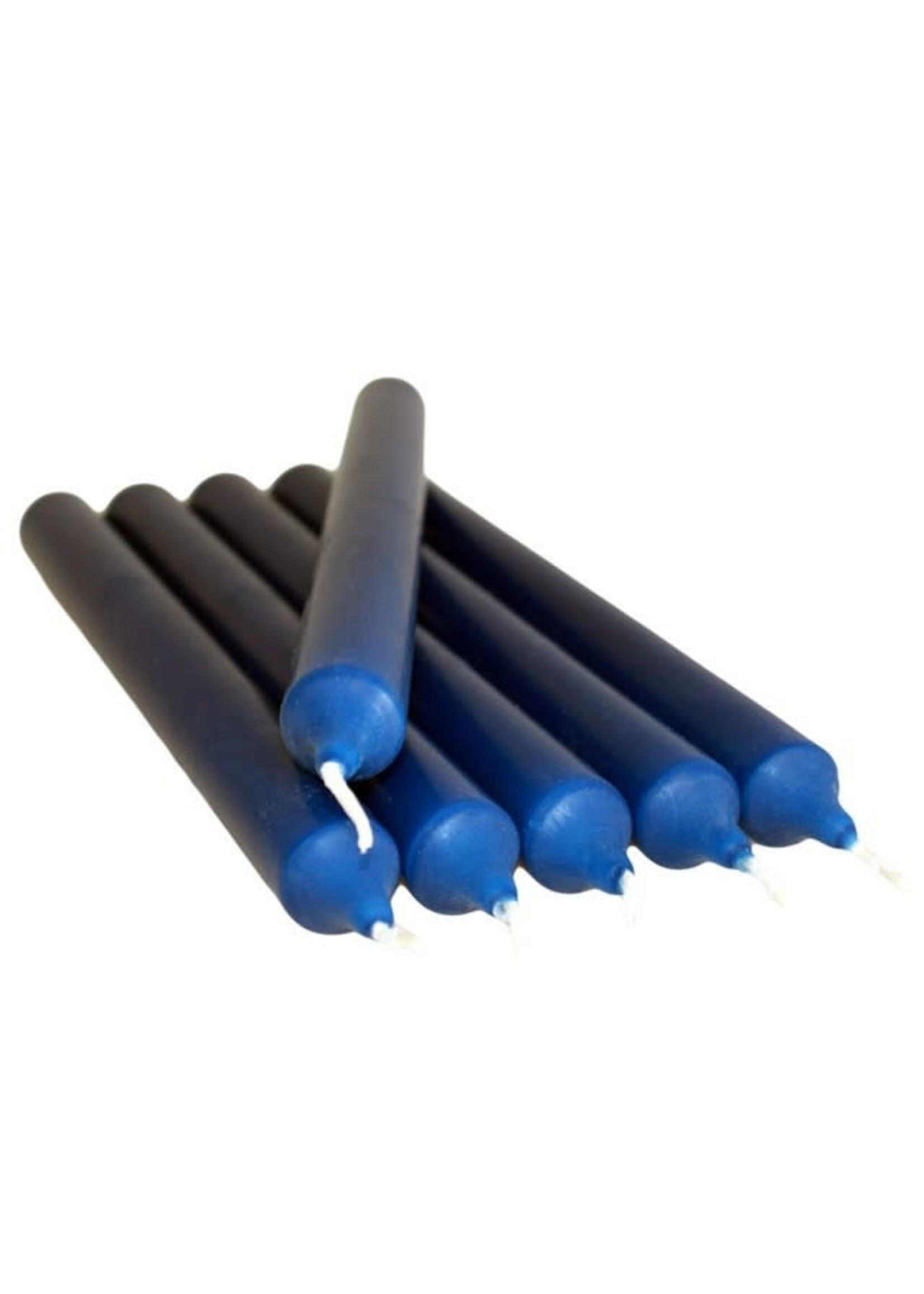 Ancient Wisdom Blue  Dinner Candle 1x 8 Hours