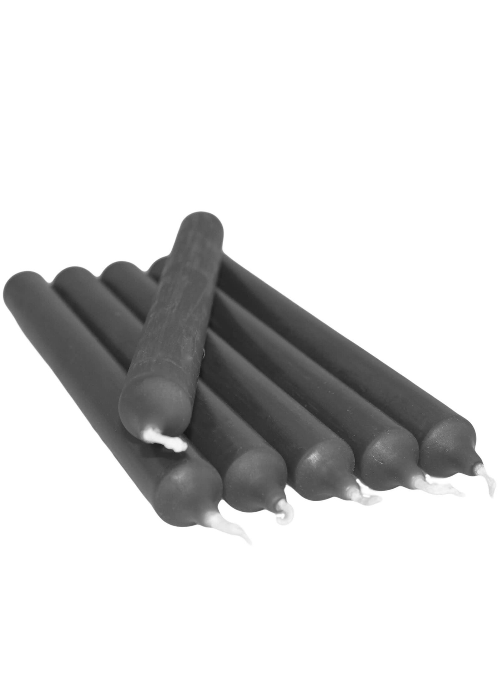 Ancient Wisdom Grey Dinner Candle 1x 8 Hours