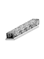 Easyfix Draught Excluder Bristle Seal Brown (L)5m