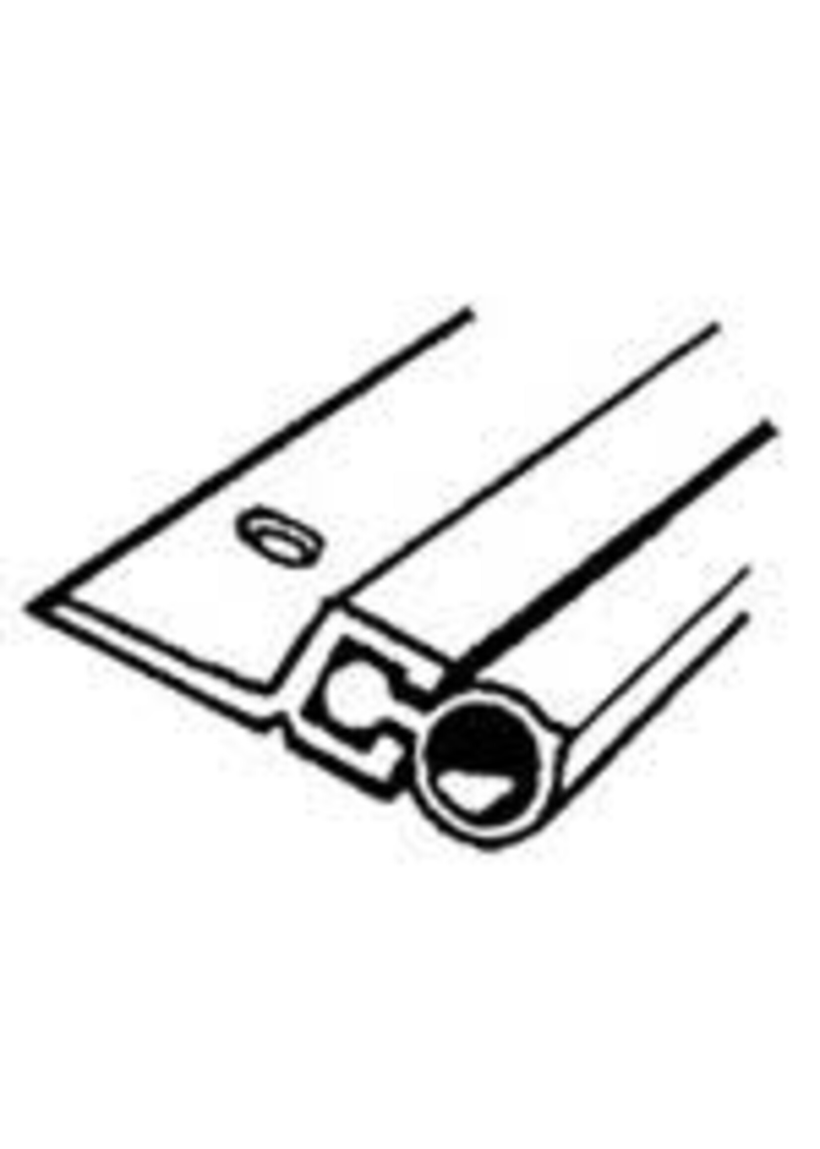 Draught Excluder Bubble Door Set White