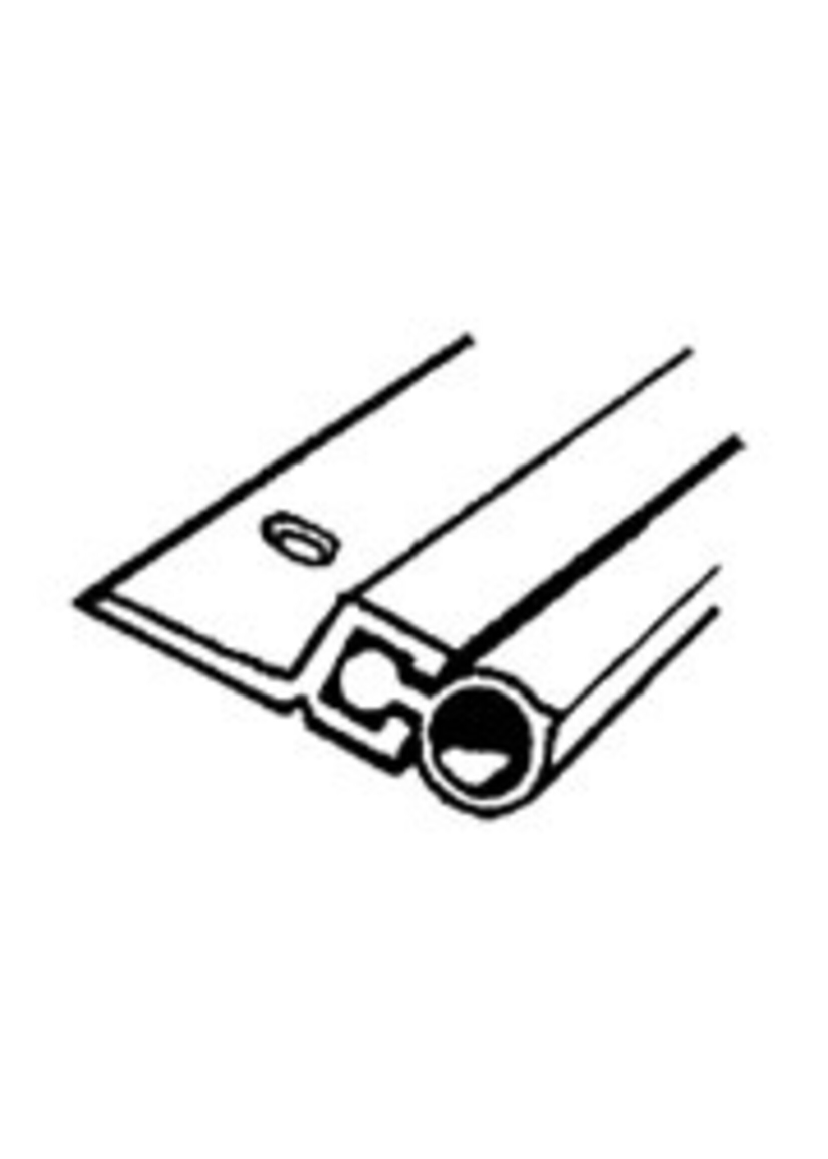 Easyfix Draught Excluder Bubble Door Frame Pack Brown