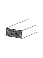 Easyfix Draught Excluder Deluxe Vinyl Foam Black 3-7mm (L)5m