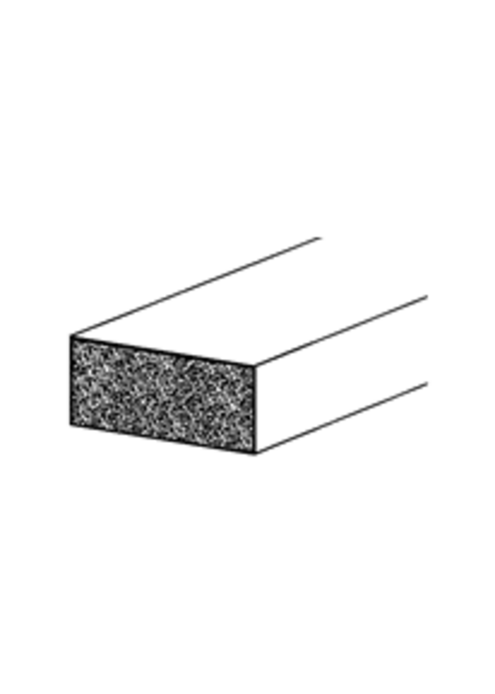 Easyfix Draught Excluder Standard Vinyl Foam White 1-3mm x 5m