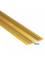 Easyfix Carpet Cover Extra Wide Gold Aluminium 2.7m