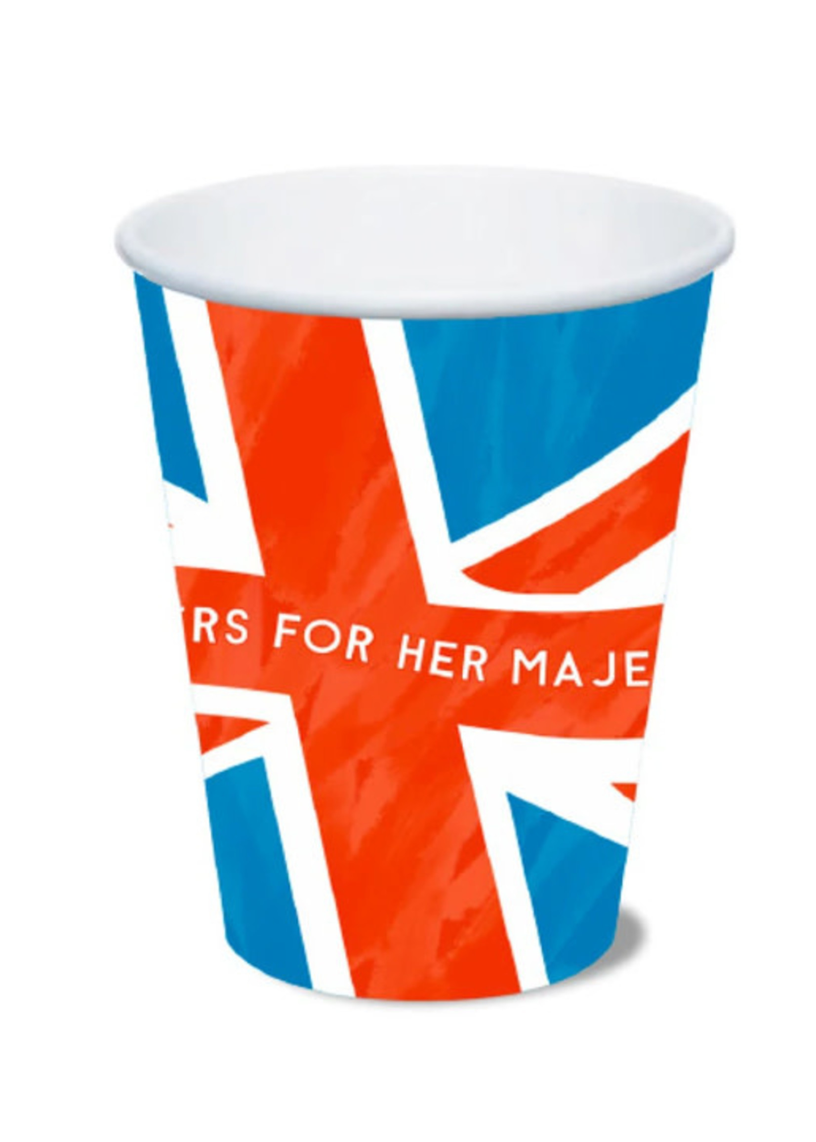 Talking Tables Union Jack Eco Paper Hot Cups - 6 Pack