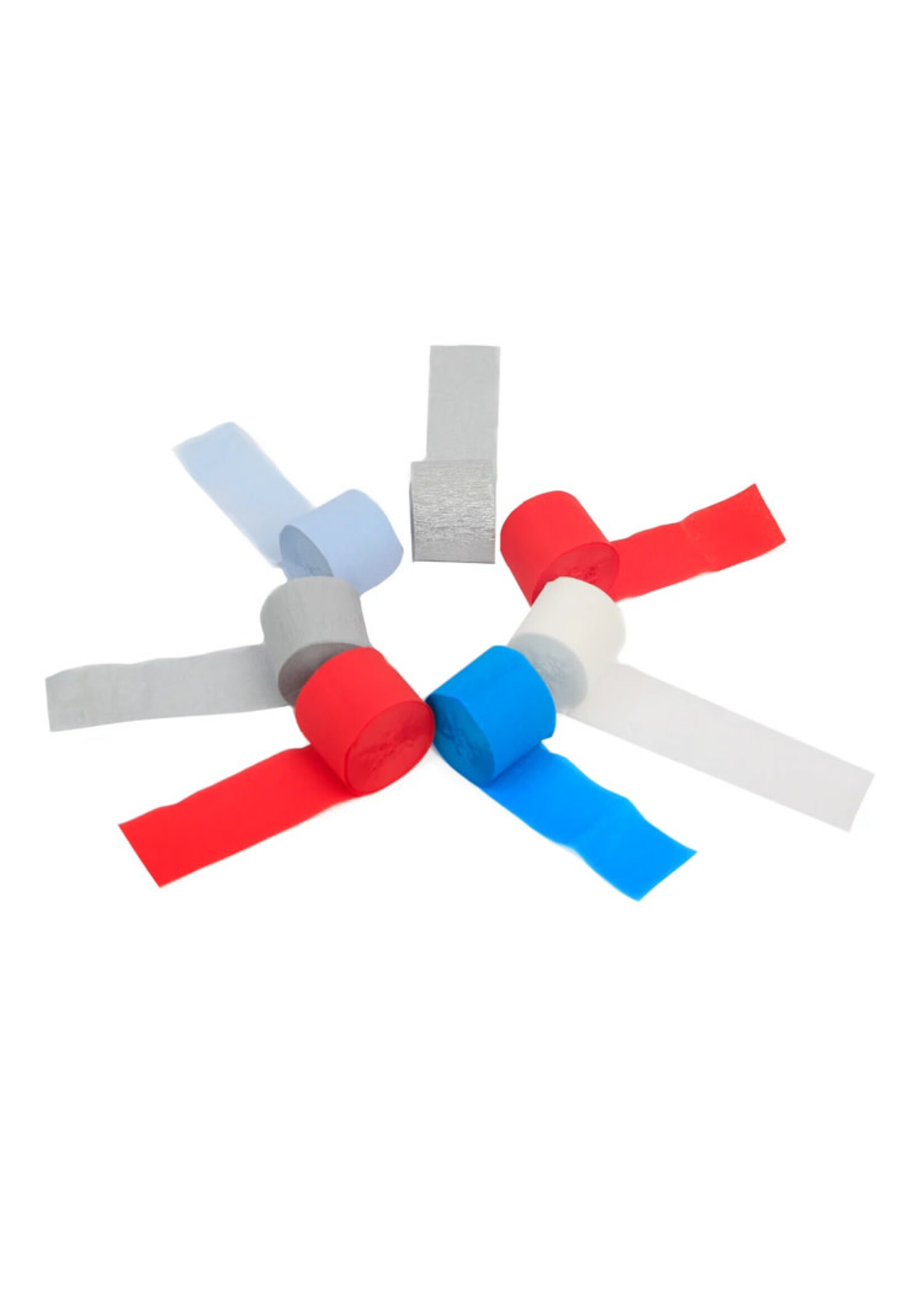 Talking Tables Red, White and Blue Eco Paper Streamers