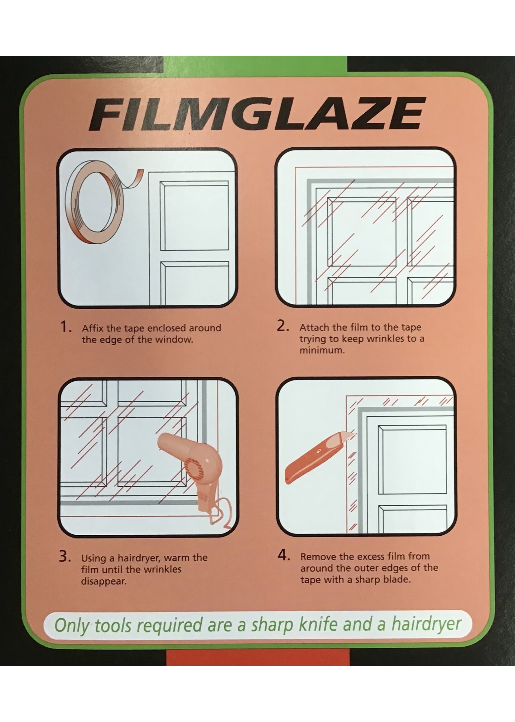 Easyfix Filmglaze Small Pack 1.5m x 1.2m