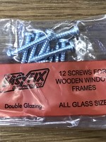 Easyfix Clipglaze Screws for Wooden Window Frames 12 Pack