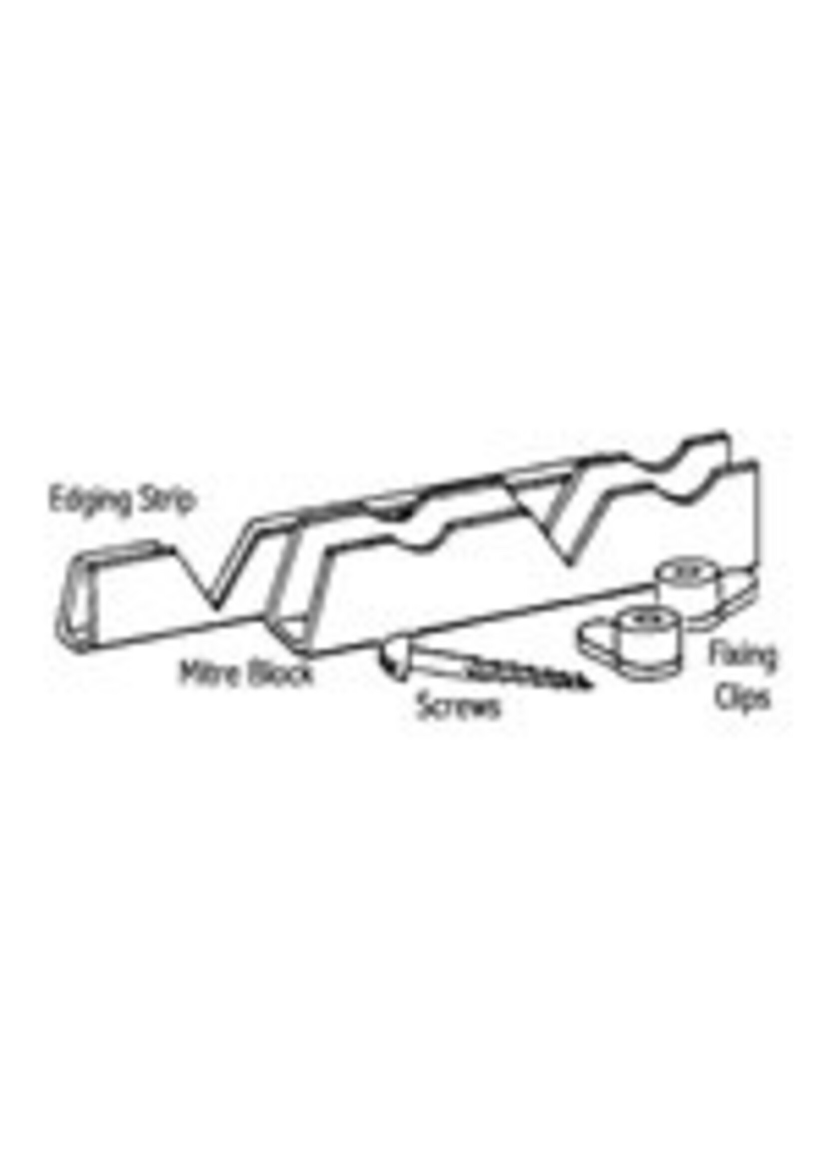 Easyfix Clipglaze Screws for Wooden Window Frames 12 Pack