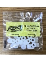 Easyfix Clipglaze Nylon Fixing Clips for Edging Strip 3mm 12 Pack