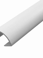 Easyfix Plastic Quadrant White (W)12.5mm x 2.44m