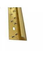 Easyfix Single Edge Carpet Trim Gold Aluminium 2.7m