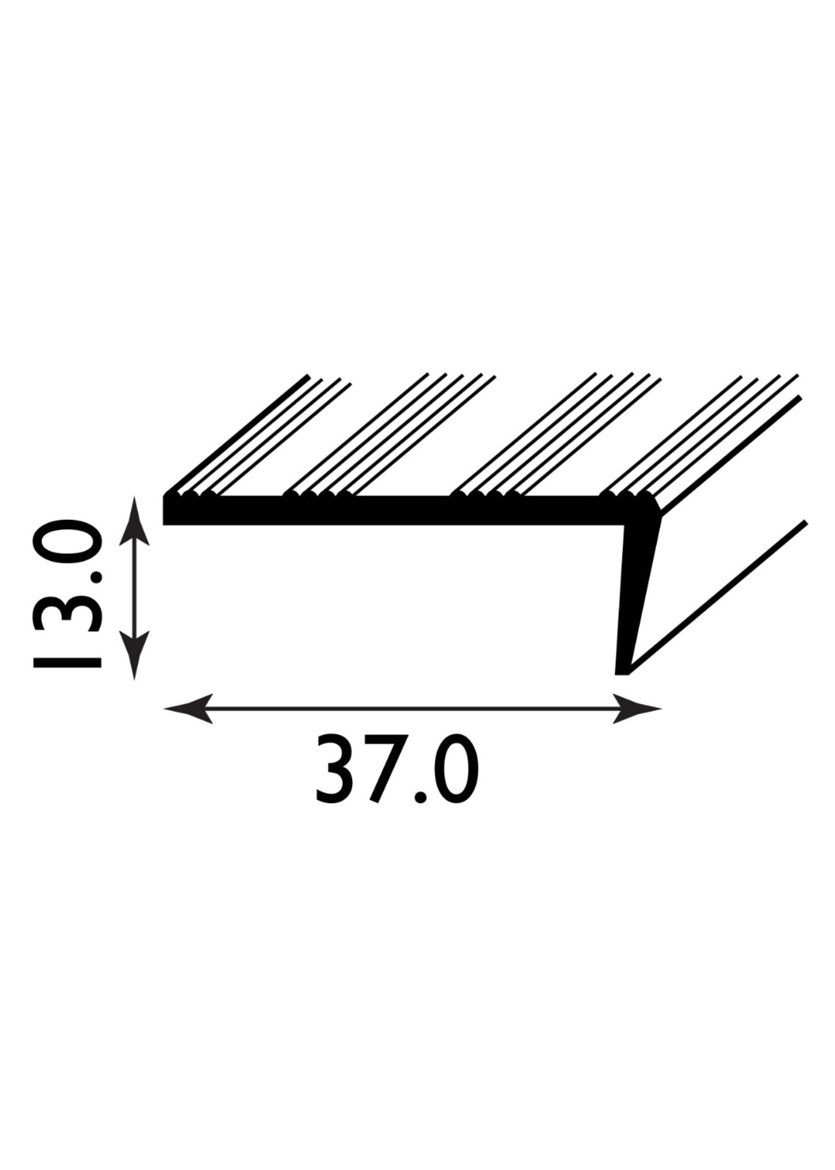 Easyfix Stair Nosing Aluminium (L)895mm