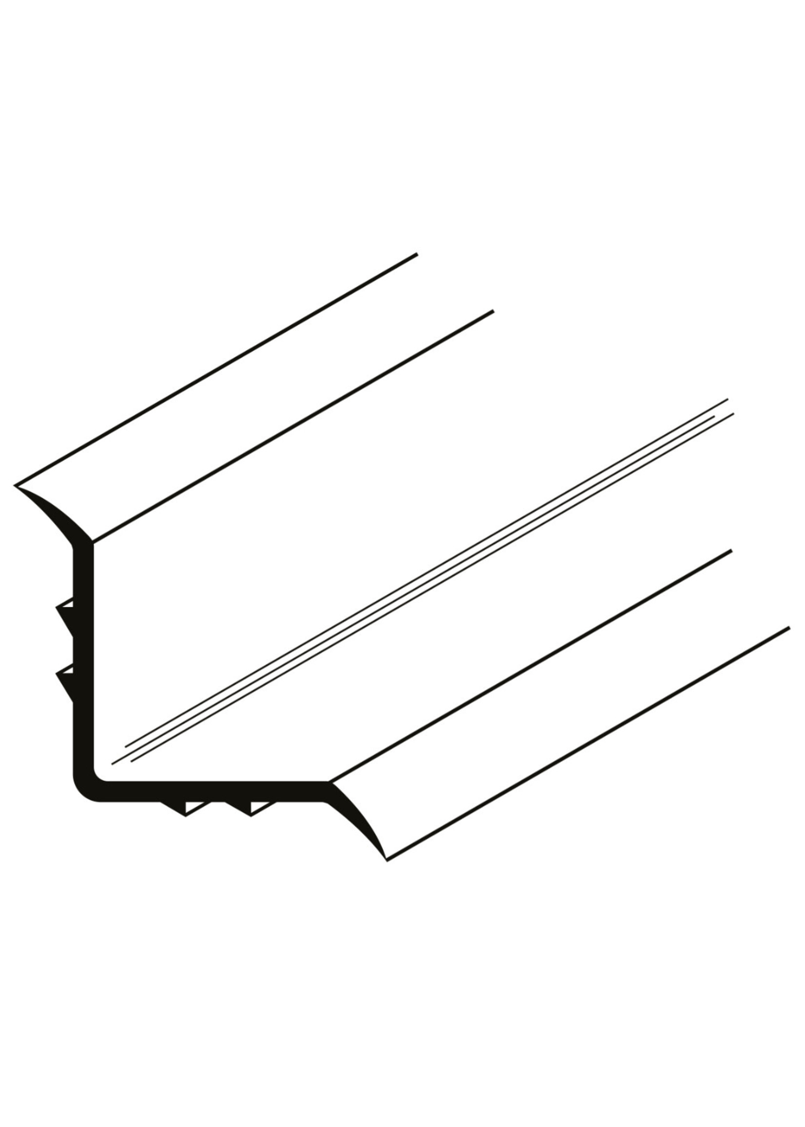 Easyfix Overtile Bath Seal White (L)1.83m