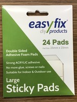 Easyfix Double Sided Sticky Pads 24 Pads