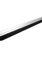 Easyfix Draught Excluder Door Bottom Brush Silver (L)914mm