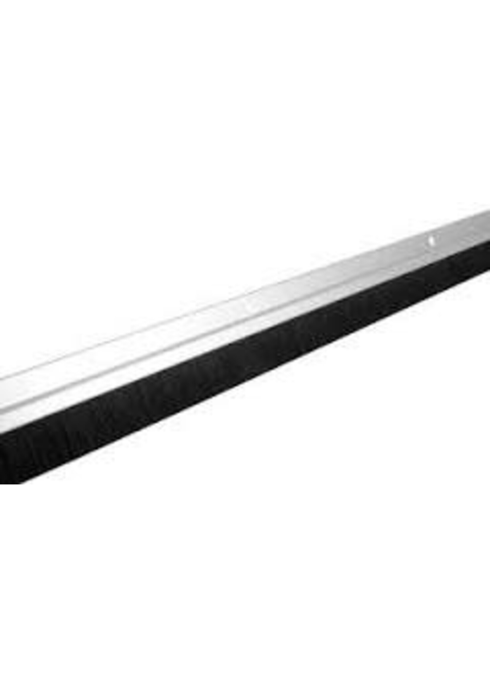 Easyfix Draught Excluder Door Bottom Brush Silver (L)914mm