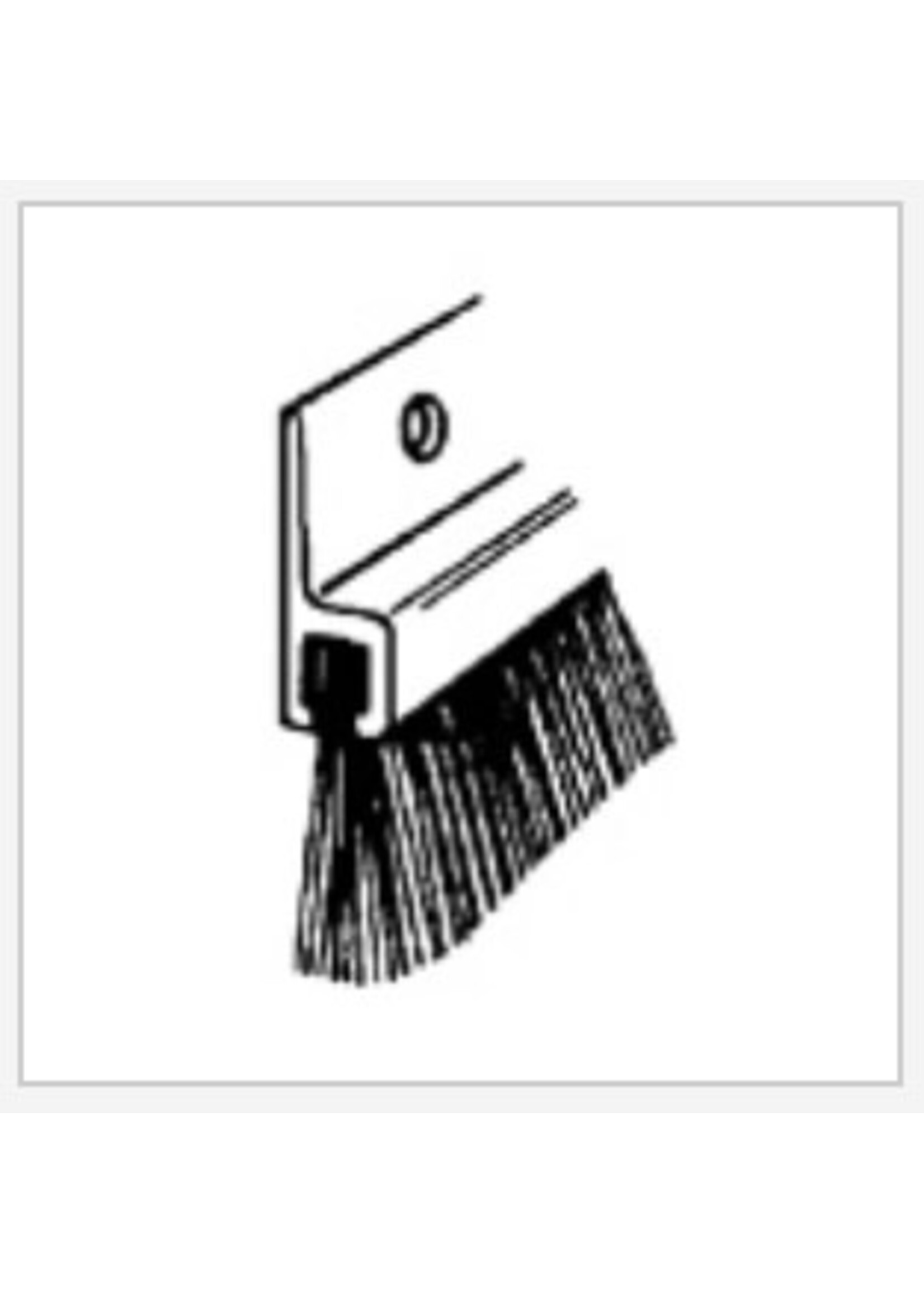 Easyfix Draught Excluder Door Bottom Brush Wood (L)914mm