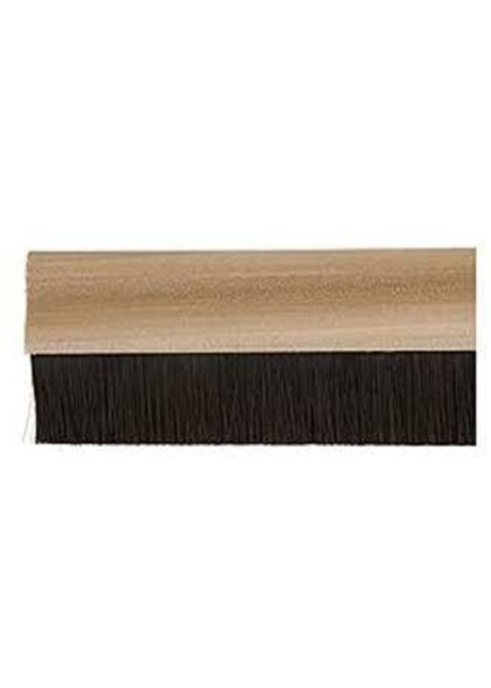 Easyfix Draught Excluder Door Bottom Brush Wood (L)914mm