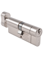 Sterling Sterling 1 Star Euro  Lock Thumbturn 40mm x 40mm Nickel