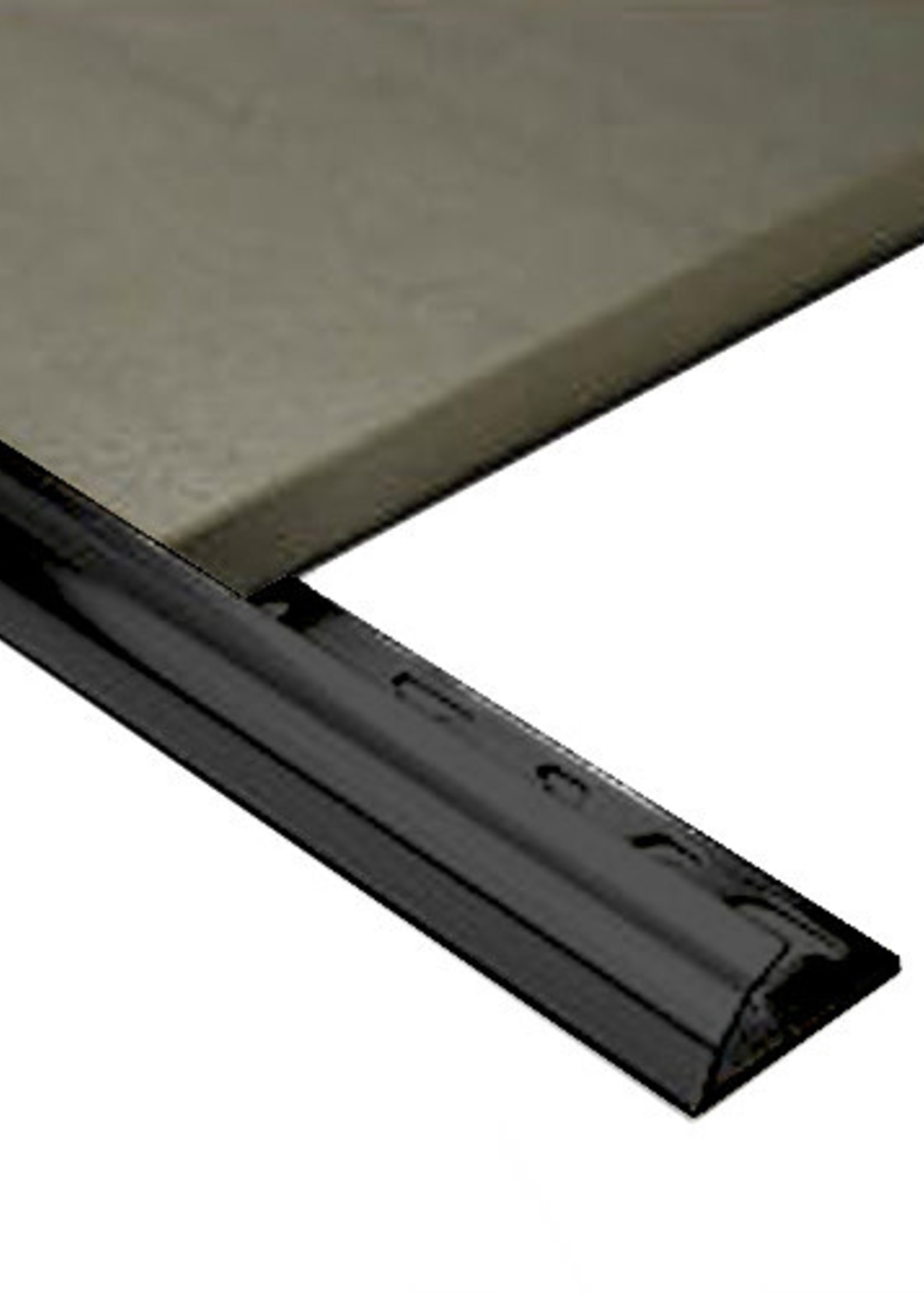 Easyfix Plastic 8mm Tile Edge Black (L)2.44m