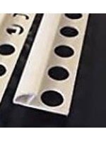 Easyfix Plastic 6mm Tile Edge Cream (L)2.44m