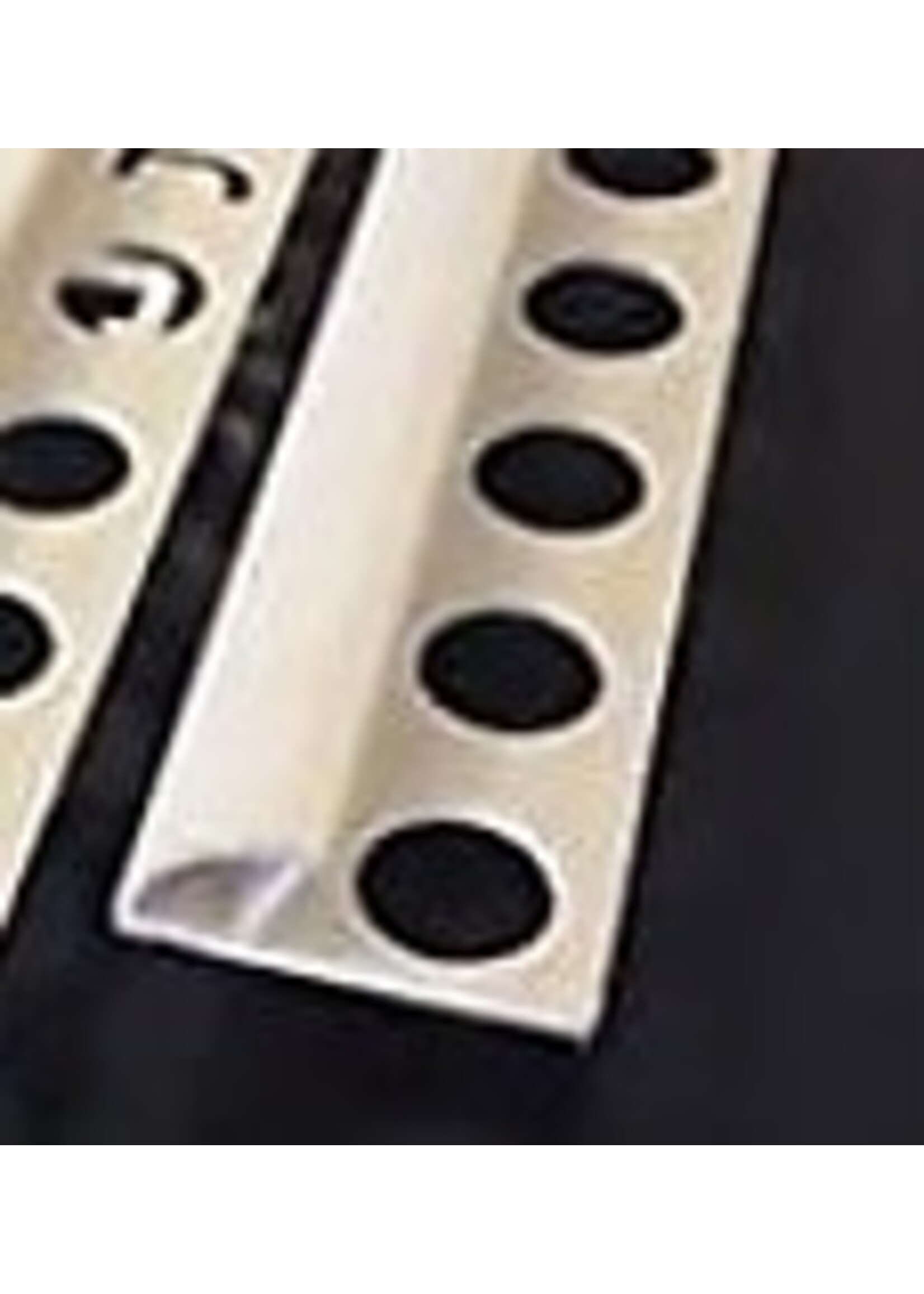 Easyfix Plastic 8mm Tile Edge Cream (L)2.44m