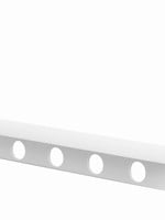 Easyfix Plastic 6mm Tile Edge White (L)2.44m