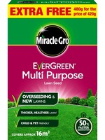 Miracle-Gro  (Scotts) Evergreen Multi Purpose Grass Seed Promo 480gm Value Pack