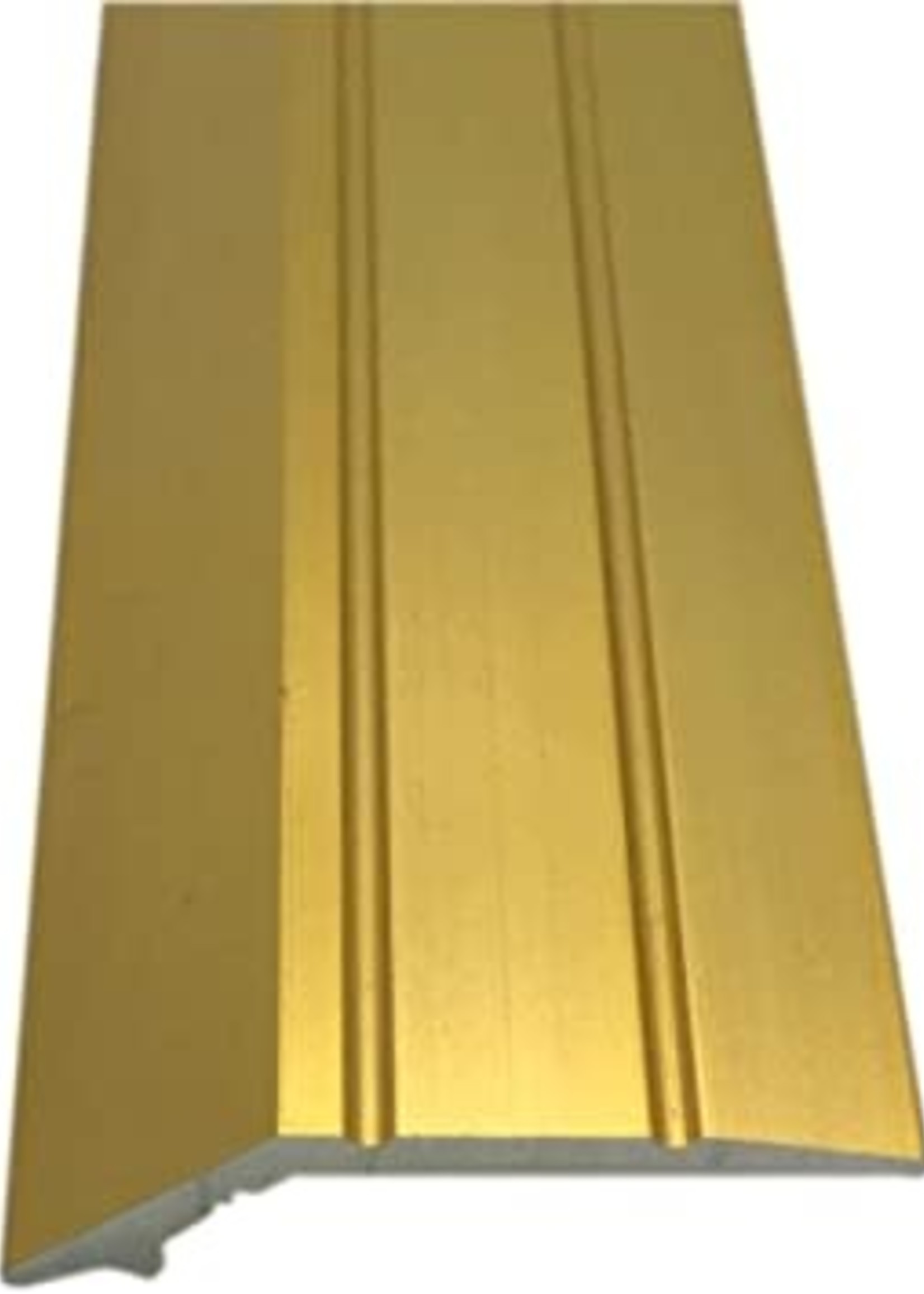 Easyfix Vinyl Edge Trim Gold Aluminium 2.7m