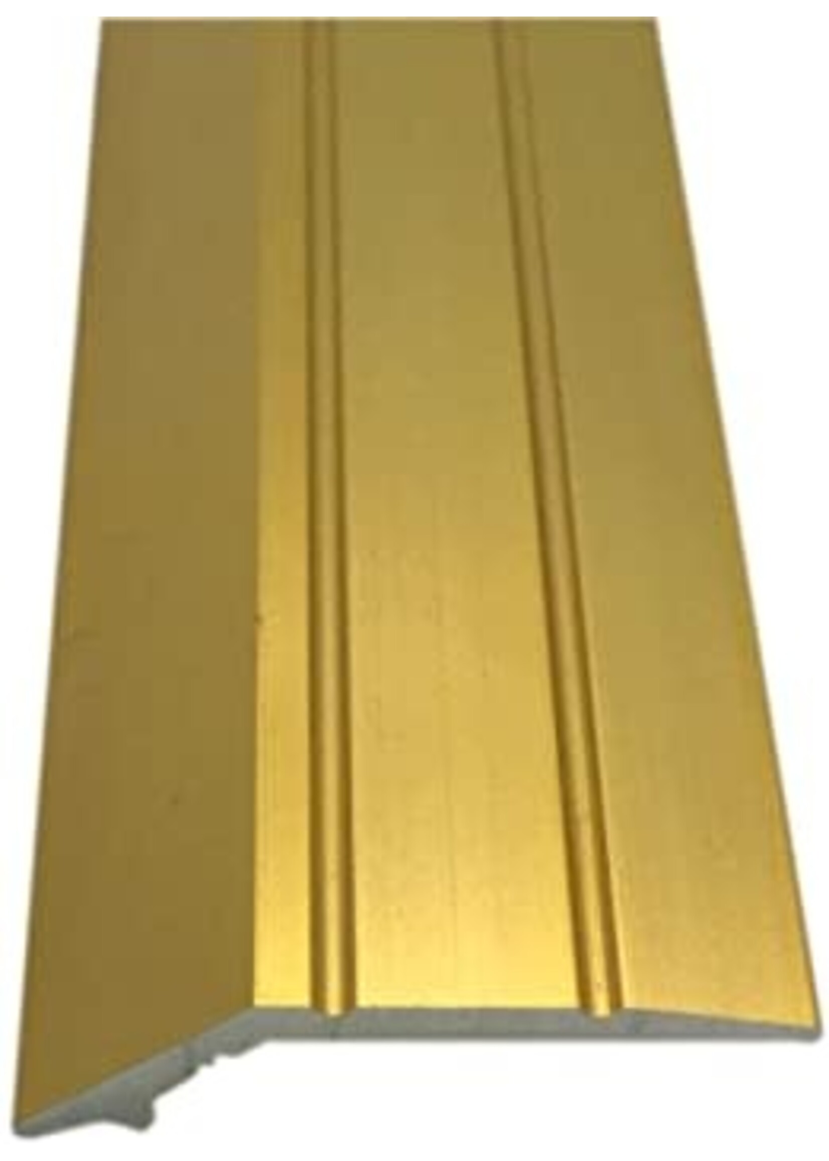 Easyfix Vinyl Edge Trim Gold Aluminium 2.7m