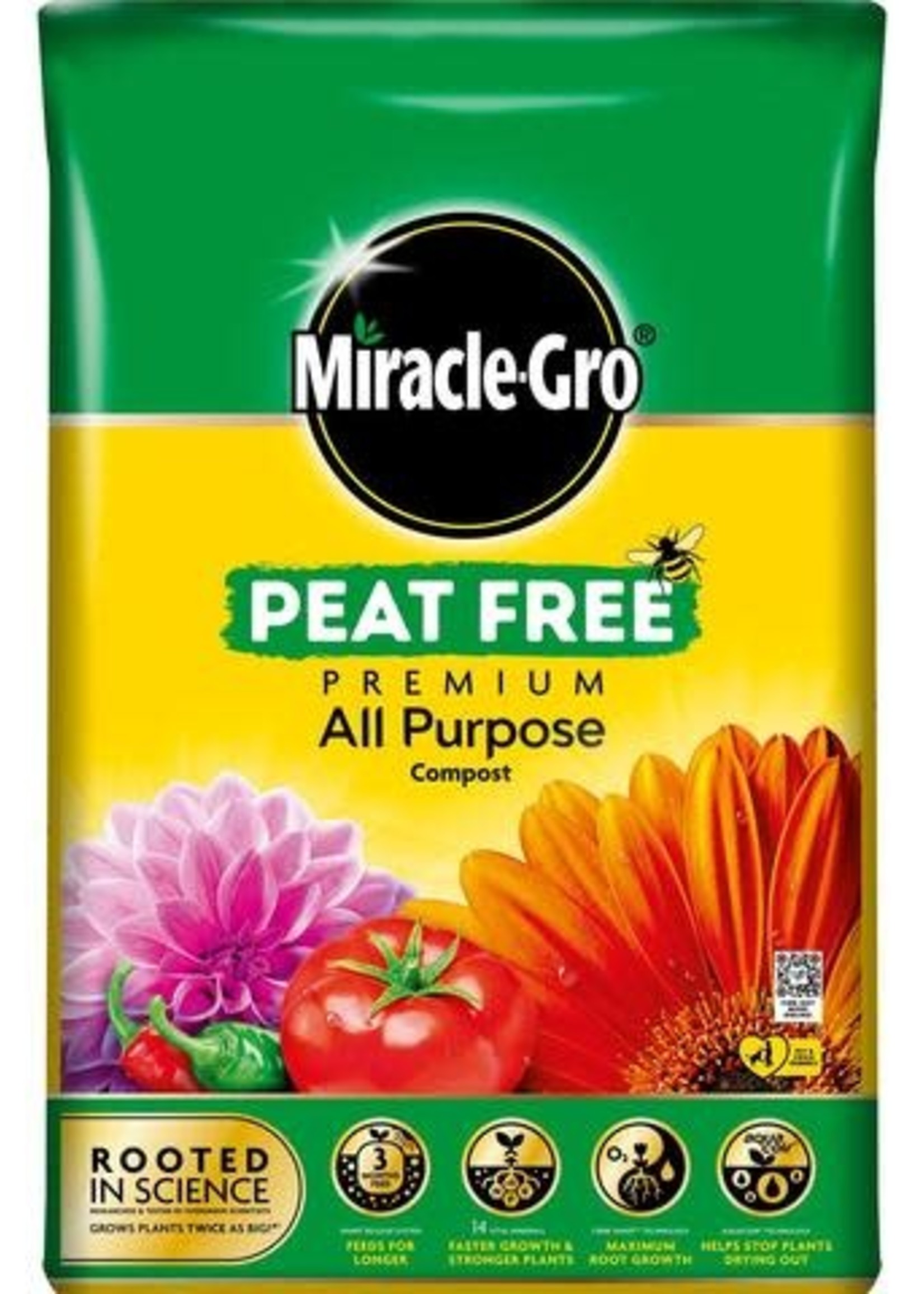 Miracle-Gro  (Scotts) Miracle-Gro® Premium Peat Free Compost 20L